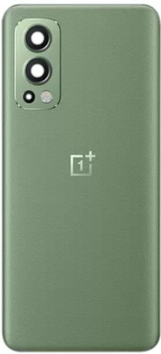 KezeMize OnePlus Nord 2 (Best Quality)(With Camera Lens)(With Proper Logo) Back Panel(Green Wood)