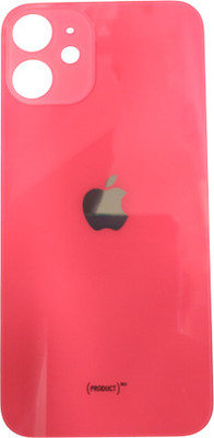 Mj primum quality MJ primum quality I phone 12 mini Back Panel(Red)