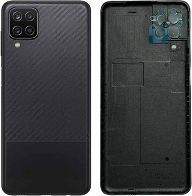SRaccessories Samsung Galaxy M12 Back Panel(Black)