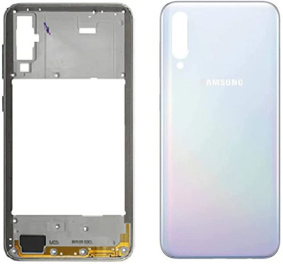 SPAREWARE SAMSUNG Samsung Galaxy A50/A507 -White (RING + BACK PANEL) Back Panel(White)