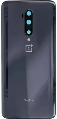 SRaccessories ONEPLUS 7T Pro Original (Glass) WITH CAMERA LENS Back Panel(Grey)