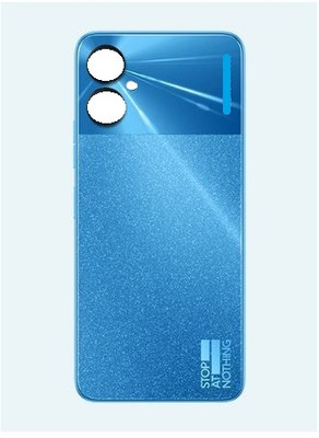 Kraze4blaze Tecno Spark 9 Pro (With Proper Logo) Back Panel(Burano Blue)