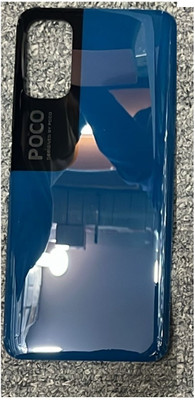 AL BAARI STORE Poco M3 Pro Back Panel(Blue)