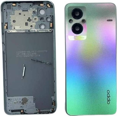 SRaccessories Oppo F21 Pro 5G (Housing Body) (Side Keys with Middle Body) Full Panel(Rainbow Spectrum)