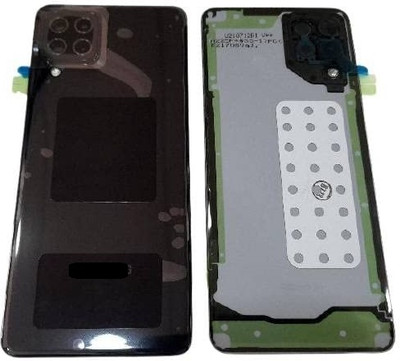 Kraze4blaze Samsung Galaxy A22 (With Proper Logo) Back Panel(Black)