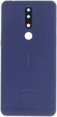 SRaccessories Nokia 3.1 Back Panel(Blue)