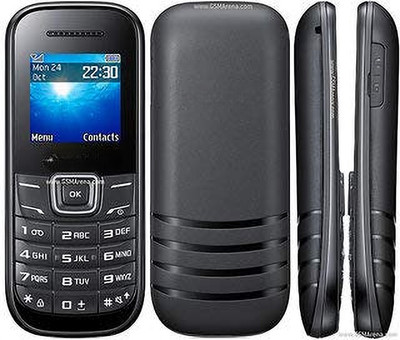 SPSALES Full Mobile Body Housing Panel Samsung Guru 1200 E1200 Samsung Full Panel(Black)