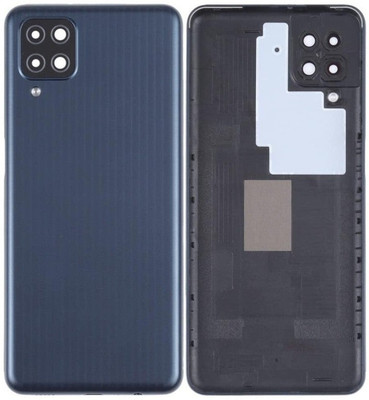 SRaccessories Samsung Galaxy M12 Back Panel(Black)
