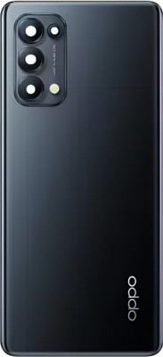 SRaccessories OPPO Reno 5 Pro (Glass) Back Panel(Black)