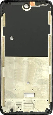 HQP for Infinix Note 10 ( X693 ) Front Housing LCD Frame Bezel Plate Digitizer Panel(Black)
