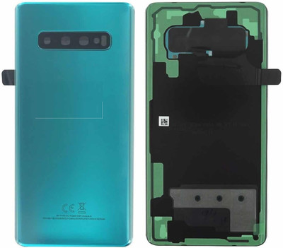 SPAREWARE SAMSUNG Samsung Galaxy S10 Plus -Green (WITH CAMERA LENS) Back Panel(Green)
