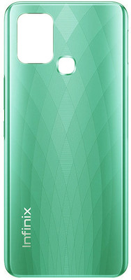HQP for Infinix Hot 10s ( X689B, X689, X689D ) Battery Back Door Replacement [ With Volume and Power Key ] Back Panel(Morandi Green)