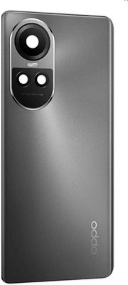 AAA Spares For Oppo Reno 10pro Back Glass Back Panel(Black)
