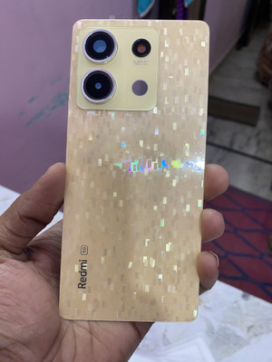 LEISURELIC XIAOMI REDMI NOTE 13 5G WITH PROPER LOGO Back Panel(PRISM GOLD)