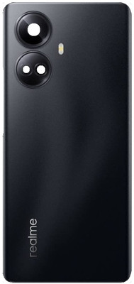 Kraze4blaze Realme 10 Pro Plus (Best Quality)(With Camera Lens)(With Proper Logo) Back Panel(Dark Matter Black)