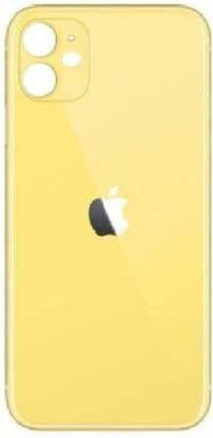 SRaccessories IPHONE 11 [GLASS ] Back Panel(yellow)
