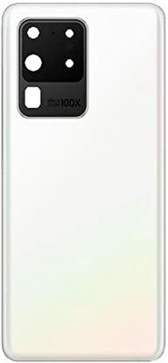 SPAREWARE Samsung Samsun S20 Ultra-White (WITH CAMERA LASS LENS) Back Panel(White)