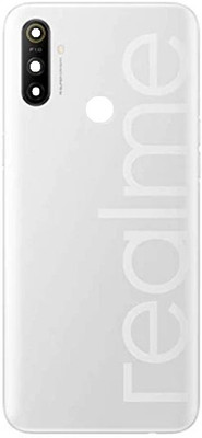 Sandreezz Realme Narzo 10A (with Proper Logo) Back Panel(White)