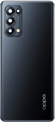 FixHub Oppo Reno 5 Pro 5G BACK GLASS COMPATIBLE Back Panel(BLACK)