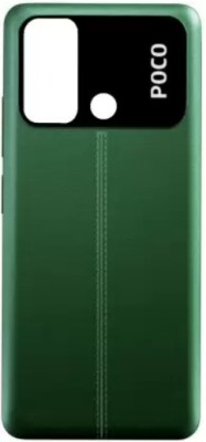 SRaccessories POCO C55 Back Panel(Green)