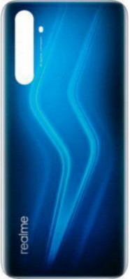 BrewingQ Realme 6 Pro(Glass) Back Panel(Lightning Blue)
