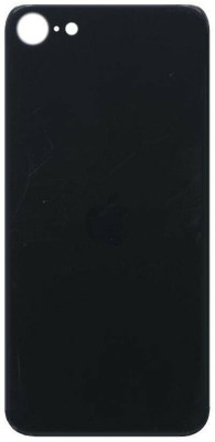 imbi Apple iPhone SE Replacement Back Glass Body Back Panel(Black)