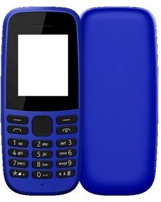 imbi Nokia 105 Dual SIM (2019) Front Back Body With Keypad Front & Back Panel(Blue)
