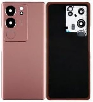 Docile Vivo V29 Back Glass Back Door Panel Back Panel(Red Colour)