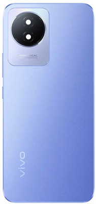 HQP for Vivo Y02 / Y02t / Y02A ( V2254, V2252, V2234_PK ) Battery Back Door Replacement [ With Volume + Power Key, Camera Glass and Camera Lens Cover ] Back Panel(Orchid Blue)