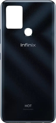Sandreezz Infinix Hot 10 (X682B) (with Proper Logo) Back Panel(Black)