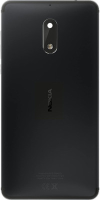 SMART NOKIA 6 Back Panel(Black)