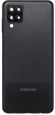 Sandreezz Samsung M12 (with Proper Logo) Back Panel(Black)