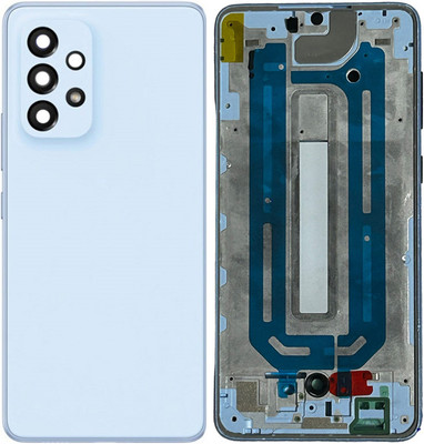 imbi Samsung Galaxy A33 5G With Middle Frame, Power Volume Button Camera Glass Full Panel(Blue)
