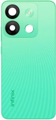 HQP for Infinix Smart 7 ( X6515 ) Battery Back Door Replacement [ With Volume + Power Key and Camera Glass and Camera Lens Cover ] Back Panel(Coastal Green)