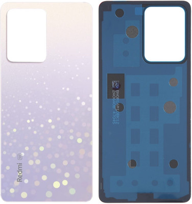 Unique4Ever REDMI Note 12 Pro 5G Glass Back Panel(Stardust Purple)