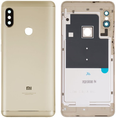 KezeMize Xiaomi Note 5 Pro (with Proper Logo) Back Panel(Gold)