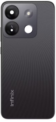 HQP for Infinix Smart 7 HD ( X6516 ) Battery Back Door Replacement [ With Volume + Power Key and Camera Glass and Camera Lens Cover ] Back Panel(Ink Black)