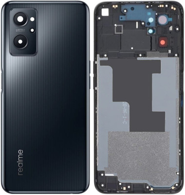 Unique4Ever Realme 9i (RMX3491) Housing Body with Middle Ring Back Panel(Prism Black)