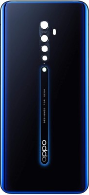 Sandreezz OPPO Reno 2 (with Proper Logo) Back Panel(Luminous Black)