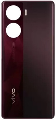 Sandreezz Vivo V29e (5G) (Glass) (Best Quality) (with Proper Logo) Back Panel(Artistic Red)