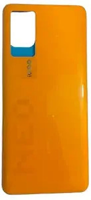 KezeMize Vivo IQOO 8 (Best Quality)(With Proper Logo) Back Panel(Orange)