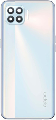 Flipkart SmartBuy Oppo ( F17 Pro ) With Middle Ring Camera Lens & Side Volume Power Buttons Full Panel(Metallic White)