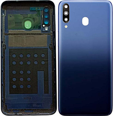 imbi Samsung Galaxy M30 Power And Volume Button Camera Glass Back Panel(Blue)