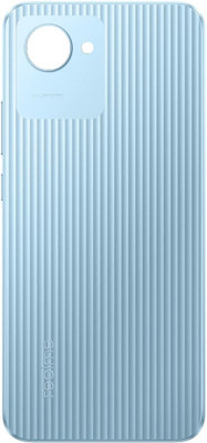 Kraze4blaze Realme C30 (Best Quality)(With Proper Logo) Back Panel(Lake Blue)
