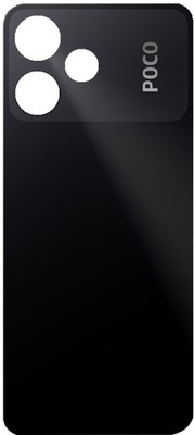 SPAREWARE REDMI Poco M6 Pro -Black Back Panel(Black)