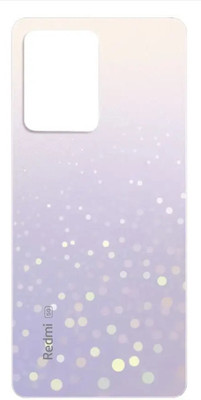 KezeMize Xiaomi Redmi Note 12 Pro 5G (Glass)(Best Quality)(With Proper Logo) Back Panel(Stardust Purple)