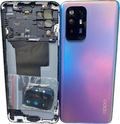 IncMart For Oppo F19 Pro+ 5G (With Body Housing key,Ring,Camera Lens) Full Panel(Blue)