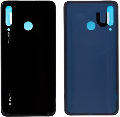 Kraze4blaze Honor Huawei P30 Pro (Best Quality)(With Proper Logo)(Glass) Back Panel(Black)