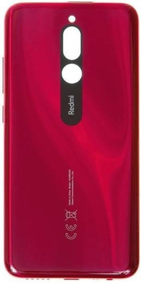 SRaccessories Xiaomi Redmi 8 Back Panel(Ruby Red)