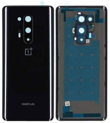 FixHub OnePlus 8 Pro BACK GLASS COMPATIBLE Back Panel(BLACK)